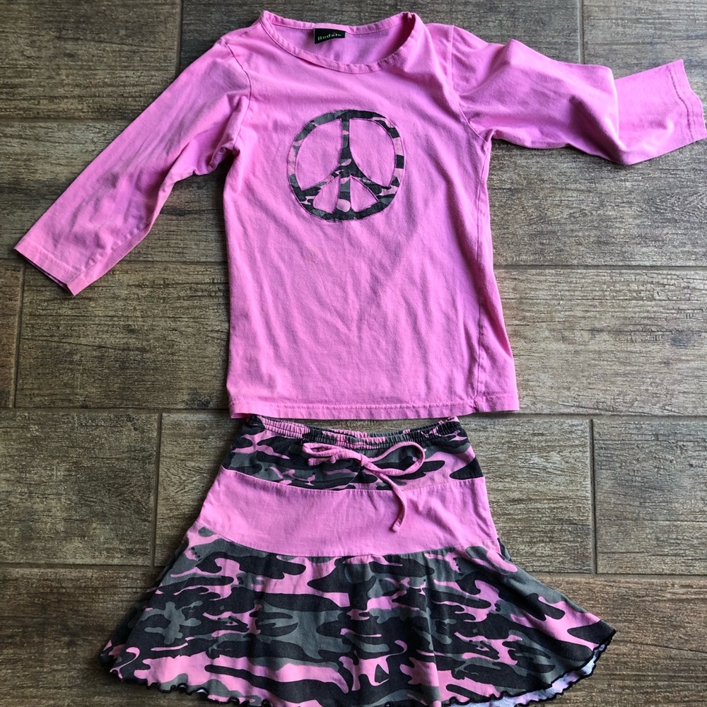 Budzie girls two-piece set size 8